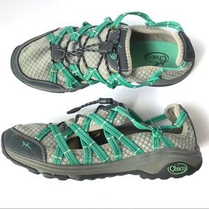 Chacos Blue Outcross Free Evo Water Shoes 8